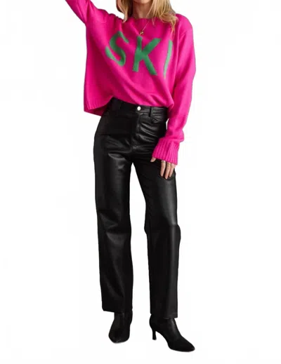 PANACHE SKI SWEATER IN PINK