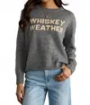 Panache Whiskey Weather Sweater In Gray In Multi