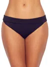 Panache Anya Riva Fold-over Bikini Bottom In Blue