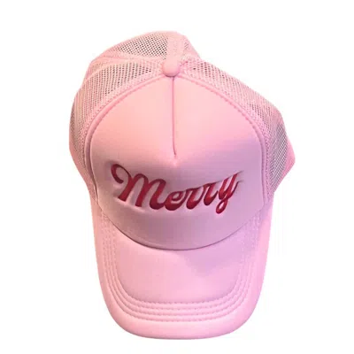 Panache Women's Merry Trucker Hat In Pink
