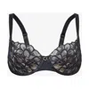 Panache Womens Black Latte Allure Balcony Full-cup Stretch-woven Bra