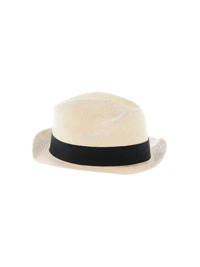 Pre-owned Panama Hat Fedora In White