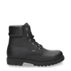 Panama Jack 03 Gtx C2 Men's Black Waterproof Leather Ankle Boots In Black