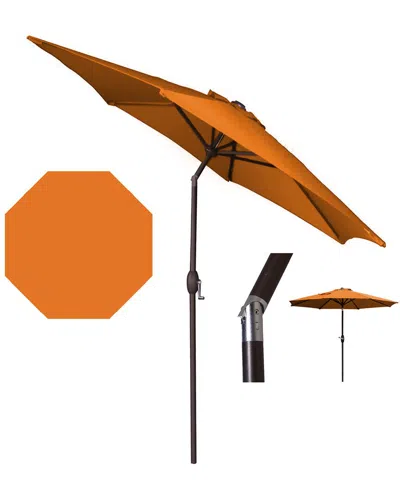 Panama Jack 9ft Patio Umbrella With Crank In Orange