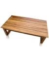 Panama Jack Bali Teak Coffee Table In Brown