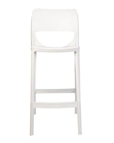Panama Jack Bella Set Of 2 Stackable Armchairs In White