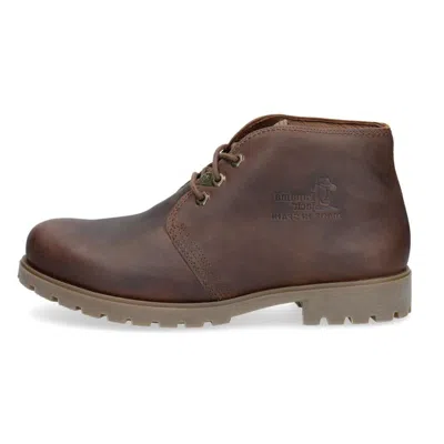 Panama Jack Bota C10 - Men's Chukka Leather Ankle Boots In Brown