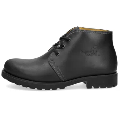 Panama Jack Bota C3 - Men's Chukka Leather Ankle Boots In Black