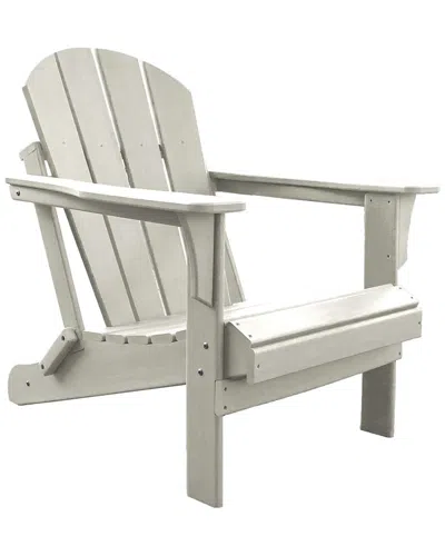 Panama Jack Folding Adirondack Chair In Gray