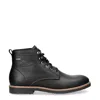 Panama Jack Men's Glasgow Gtx C3 Black Waterproof Leather Ankle Boots In Black