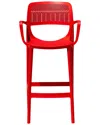 Panama Jack Mila Set Of 2 Stackable Armless Barstools