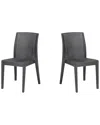 Panama Jack Siena Set Of 2 Stackable Side Chairs