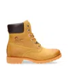 Panama Jack Womens 03 B1 Tan Boots Waterproof Leather Laces Hiking Ankle Chukka In Multi