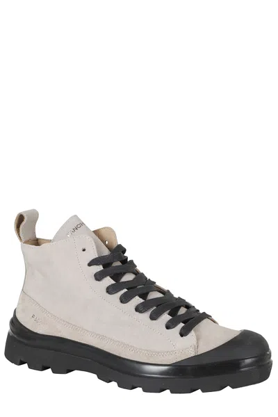 Pànchic Edge Hydro Waxed Suede Ankle Boots In Multi