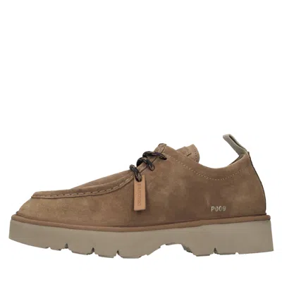 Pànchic Panchic Flat Shoes In Marrone Scuri