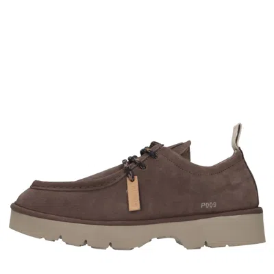 Pànchic Panchic Flat Shoes In Marrone Scuri