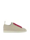 Pànchic Fog-coloured Suede Upper Sneakers In Multi