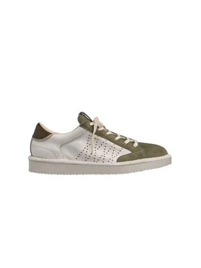 Pànchic Panchic Ivory Leather Sneakers In Neutral