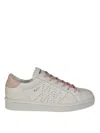 Pànchic Panchic Lace Up Shoe Leather Lurex In White