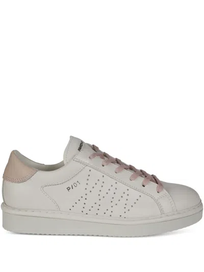 Pànchic Leather Sneakers In White