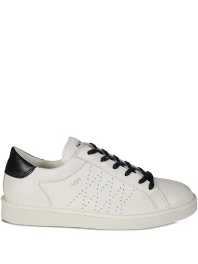 Pànchic Leather Trainers In Nude