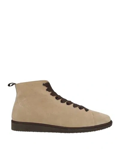 Pànchic Panchic Man Ankle Boots Beige Size 13 Leather