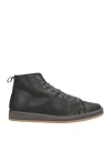 Pànchic Panchic Man Ankle Boots Charcoal Size 9 Leather In Gray