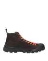 Pànchic Panchic Man Ankle Boots Dark Brown Size 7 Leather, Rubber
