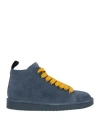 Pànchic Panchic Man Ankle Boots Slate Blue Size 8 Leather