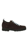 Pànchic Panchic Man Lace-up Shoes Dark Brown Size 11 Leather