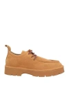 Pànchic Panchic Man Lace-up Shoes Tan Size 8 Leather In Brown