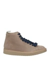 Pànchic Panchic Sneakers With Leather Construction And Design In Beige