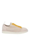 Pànchic Panchic Man Sneakers Light Grey Size 10 Leather In Grey