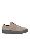 Pànchic Panchic Man Sneakers Light Grey Size 10 Leather In Gray