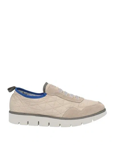 Pànchic Panchic Man Sneakers Light Grey Size 12 Leather, Textile Fibers In Gray