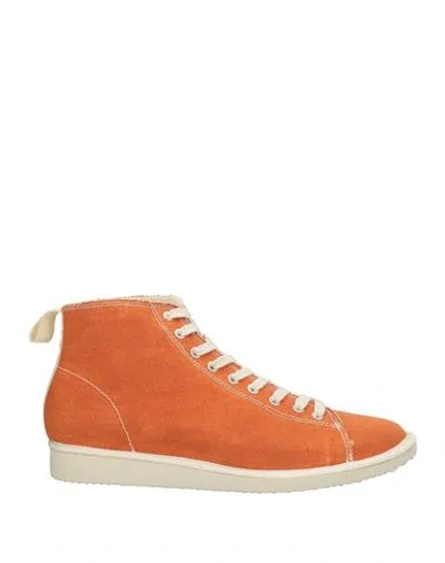 Pànchic Panchic Man Sneakers Mandarin Size 10 Textile Fibers In Orange