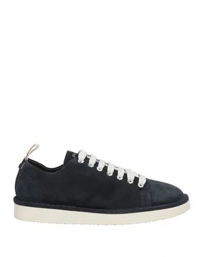 Pànchic Panchic Man Sneakers Midnight Blue Size 12 Leather In Multi