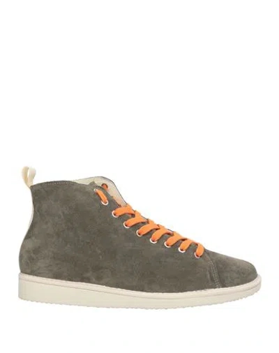 Pànchic Panchic Man Sneakers Military Green Size 11 Leather