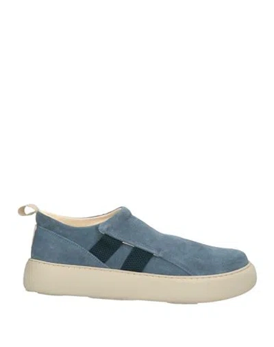 Pànchic Panchic Man Sneakers Navy Size 10 Leather In Blue