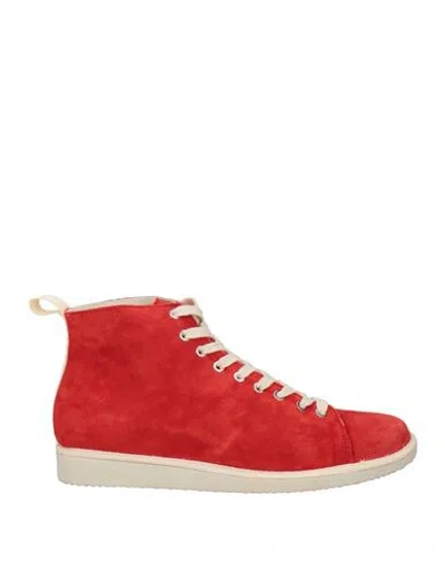 Pànchic Panchic Man Sneakers Red Size 10 Leather