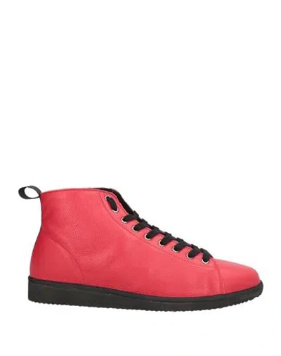 Pànchic Panchic Man Sneakers Red Size 10 Leather
