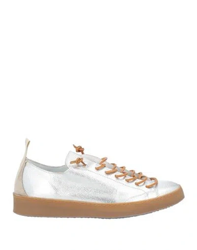 Pànchic Panchic Man Sneakers Silver Size 10 Leather