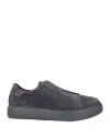 Pànchic Panchic Man Sneakers Slate Blue Size 10 Leather In Blue