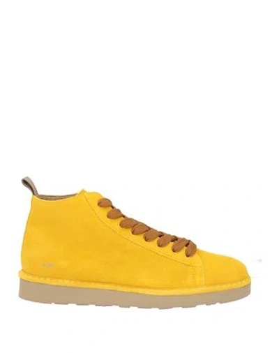 Pànchic Panchic Man Sneakers Yellow Size 10 Leather