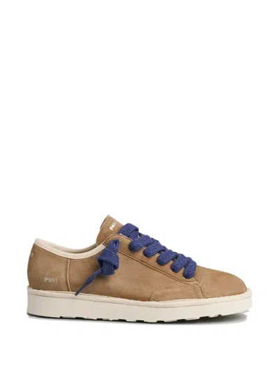 Pànchic P001 Lace-up Suede Sneakers In Brown