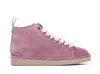 Pànchic Panchic Woman Sneakers Pastel Pink Size 11 Leather In Pink