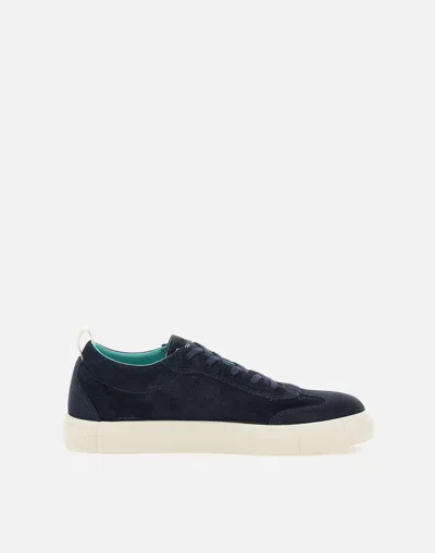 PÀNCHIC PANCHIC P08 MIDNIGHT BLUE SUEDE SNEAKERS