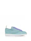 PÀNCHIC SNEAKER IN AQUA GREEN SUEDE