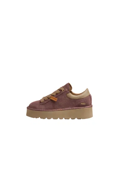 Pànchic Panchic Sneakers In Rosa Chiari E Naturali