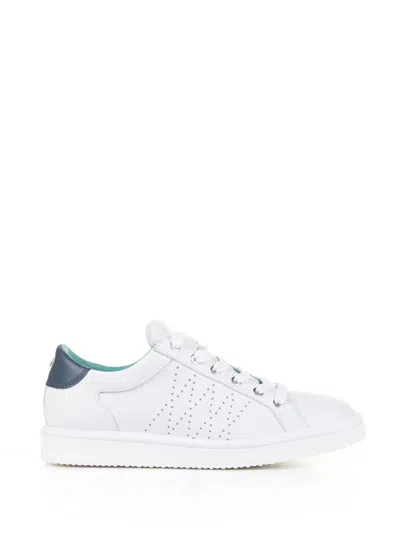 Pànchic Sneakers In White- Cosmic Blue